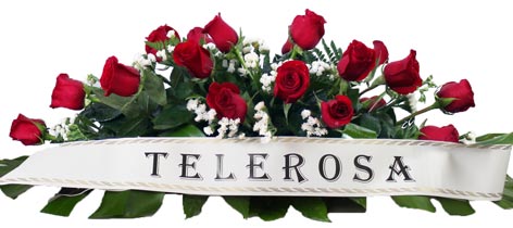Palma de Rosas Funeral para envío a España
