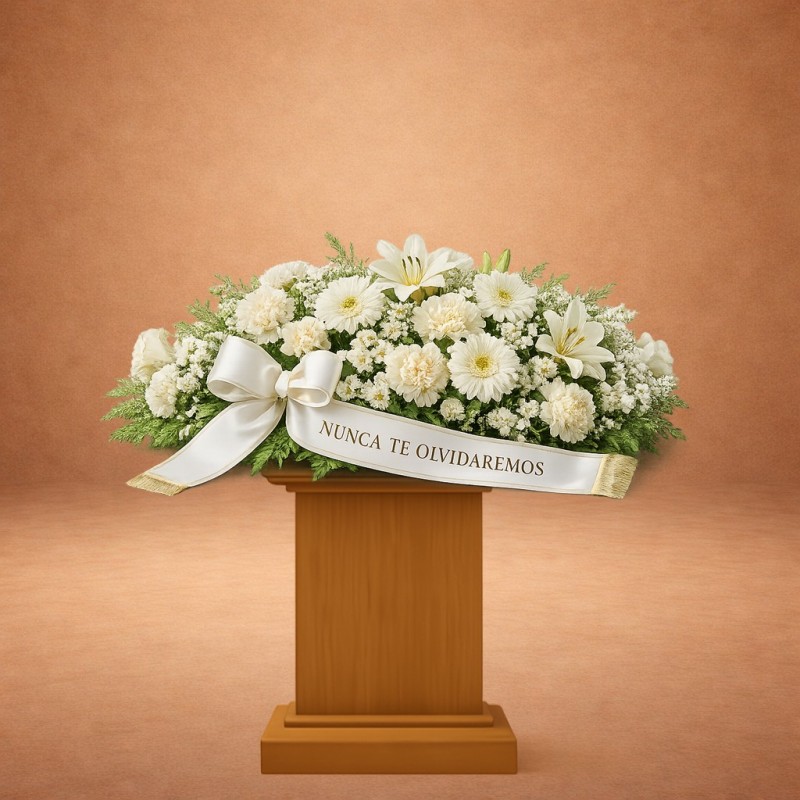 Centro Funerario Memoria de Flores Blancas | Envío Urgente a Tanatorio